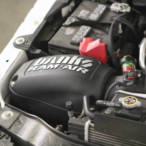 Ford F350 Performance Air Intake - Banks Power - Ram-Air, Dry Filter - `11-`15